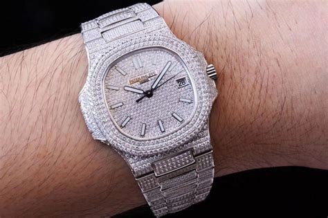 pp nautilus|patek philippe nautilus full diamond.